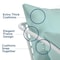 Cosco Novogratz Poolside Gossip Collection, Teddi Outdoor Lounge Chairs, 2-piece, Aqua Haze 88061AQHE - alternate 2